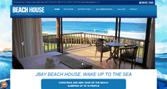 Desktop Screenshot of jbayaccommodation.co.za